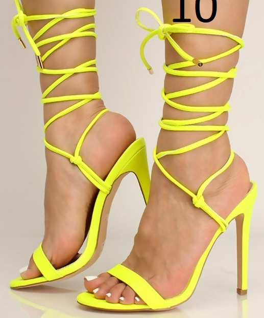 lemonade katya strappy heels